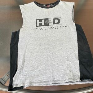 Harley Davidson cutoff tshirt